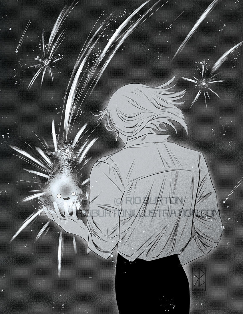 Howl and Calcifer Howl and Calcifer